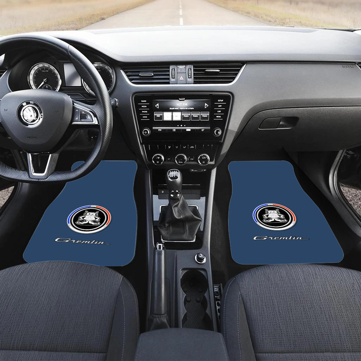 Custom Color Gremlin car mats (2pcs)