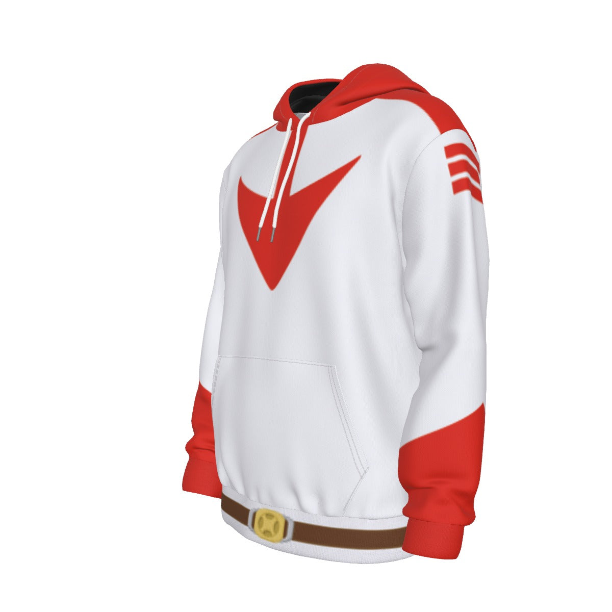 Star Blazers or Space Battleship Yamato Red Pullover Hoodie Uniform Costume