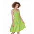 Joy Adult Women's Sleeveless Green Dress Costume