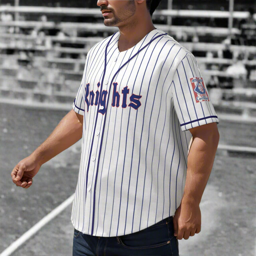 New York Nights Roy Hobbs Uniform Jersey