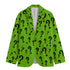 Riddler Green Question Mark Jacket Blazer Sport Coat Costume