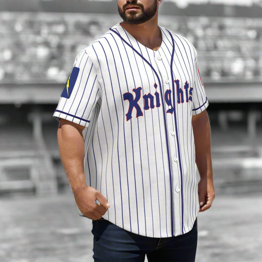 New York Nights Roy Hobbs Uniform Jersey