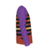 Purple Orange Black Color Block Long Sleeve Shirt, Future Civilian Costume T-Shirt Jake Sisko