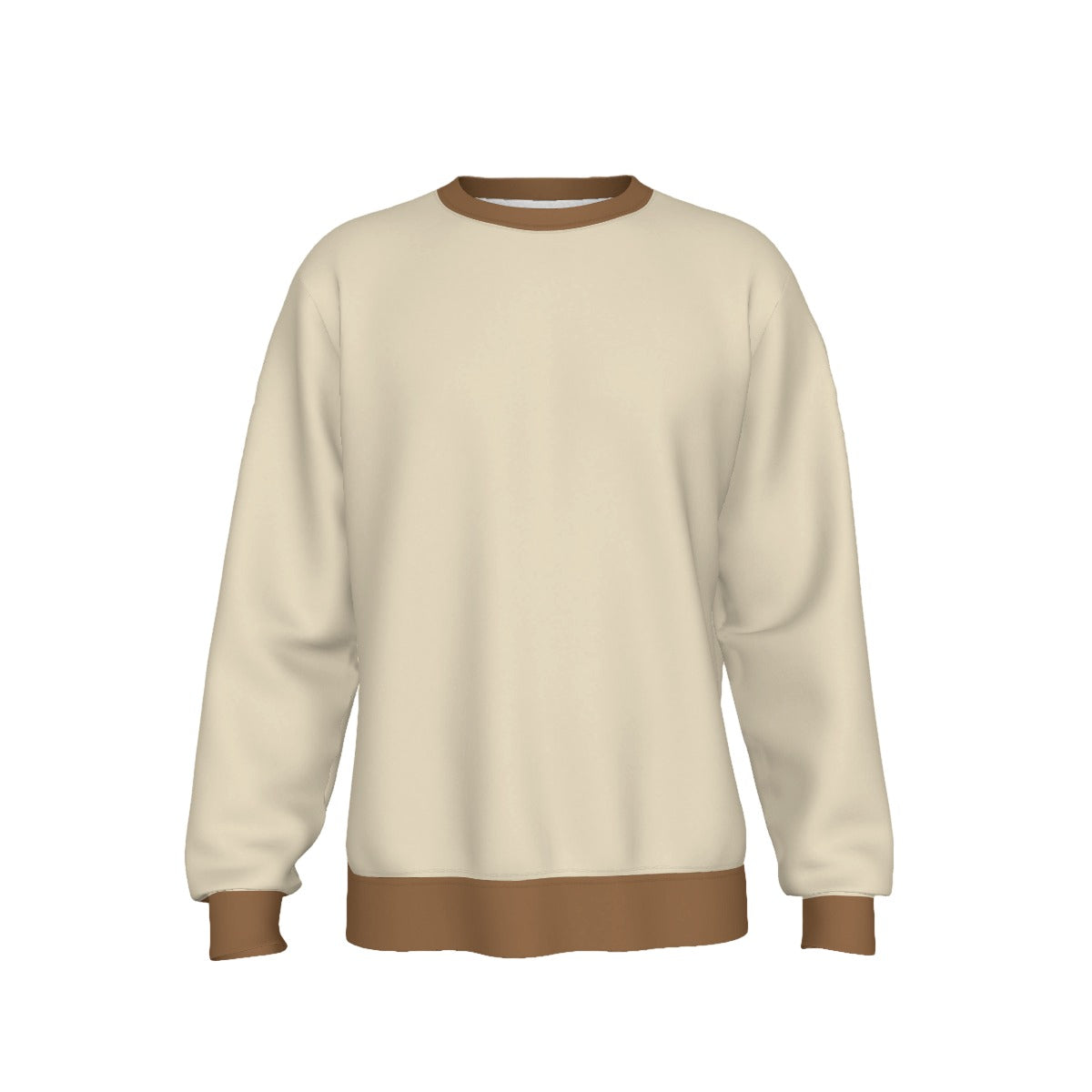Adult Cream and Brown Costume Shirt Sweatshirt - Gumball
