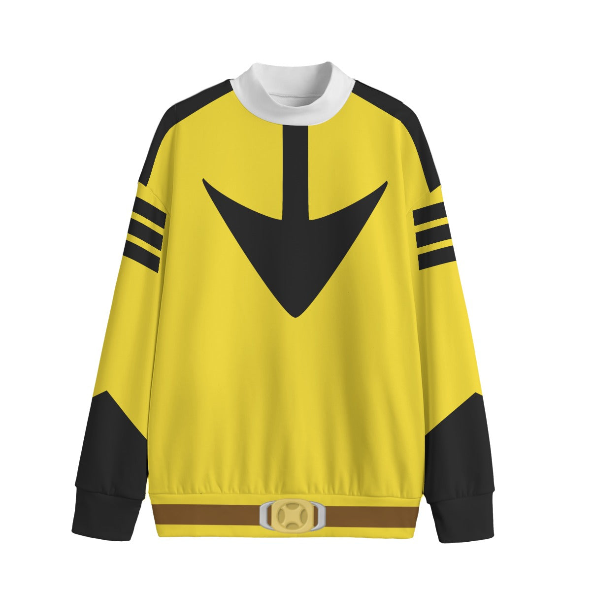Star Blazers or Space Battleship Yamato Yellow Sweatshirt Uniform Costume