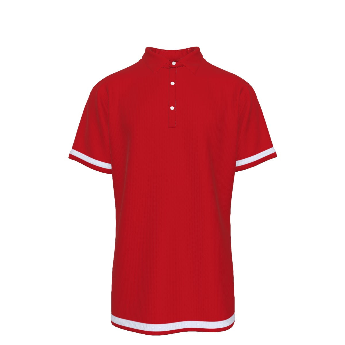 Pops Racer Red Polo Shirt Costume Speed