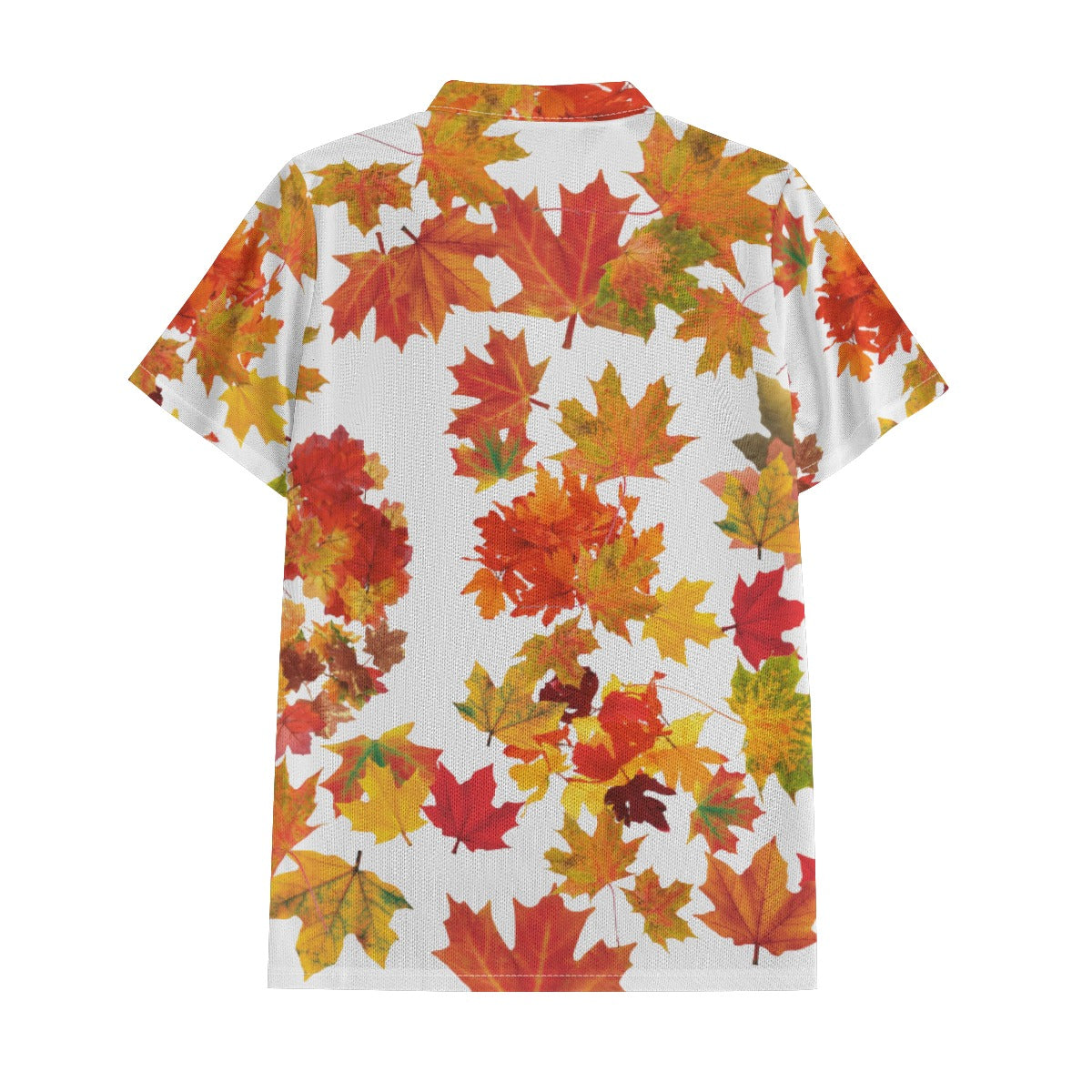 Durden Autumn Fall Maple Leaves Polo Shirt Costume Tyler