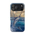 Marlin Fishing Fish Phone Case MagSafe Compatible for iPhone & Samsung Galaxy | Blue Marlin Fisherman Gift | Dual Layer Tough Case