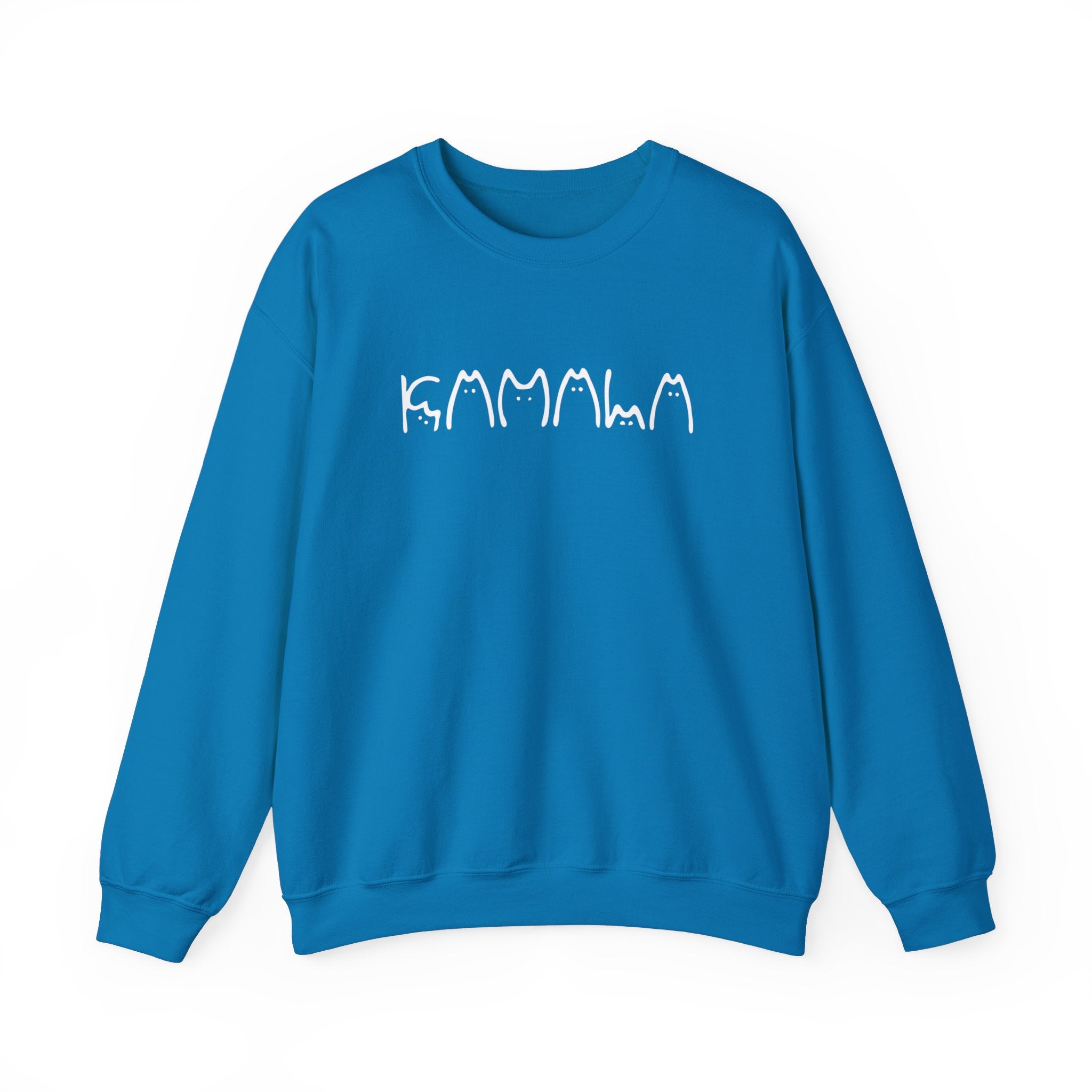 Kamala Cat Letters Cat Lady Unisex Sweatshirt Kamala Harris