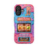 Candy Slot Machine iPhone Case, Sweet Fortune Casino Phone Cover, Colorful Candy Game Inspired MagSafe Compatible with Duel Layer Protection