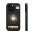 Multi Line Office Desk Phone Look MagSafe iPhone Case - Retro Rotary Dial Phone