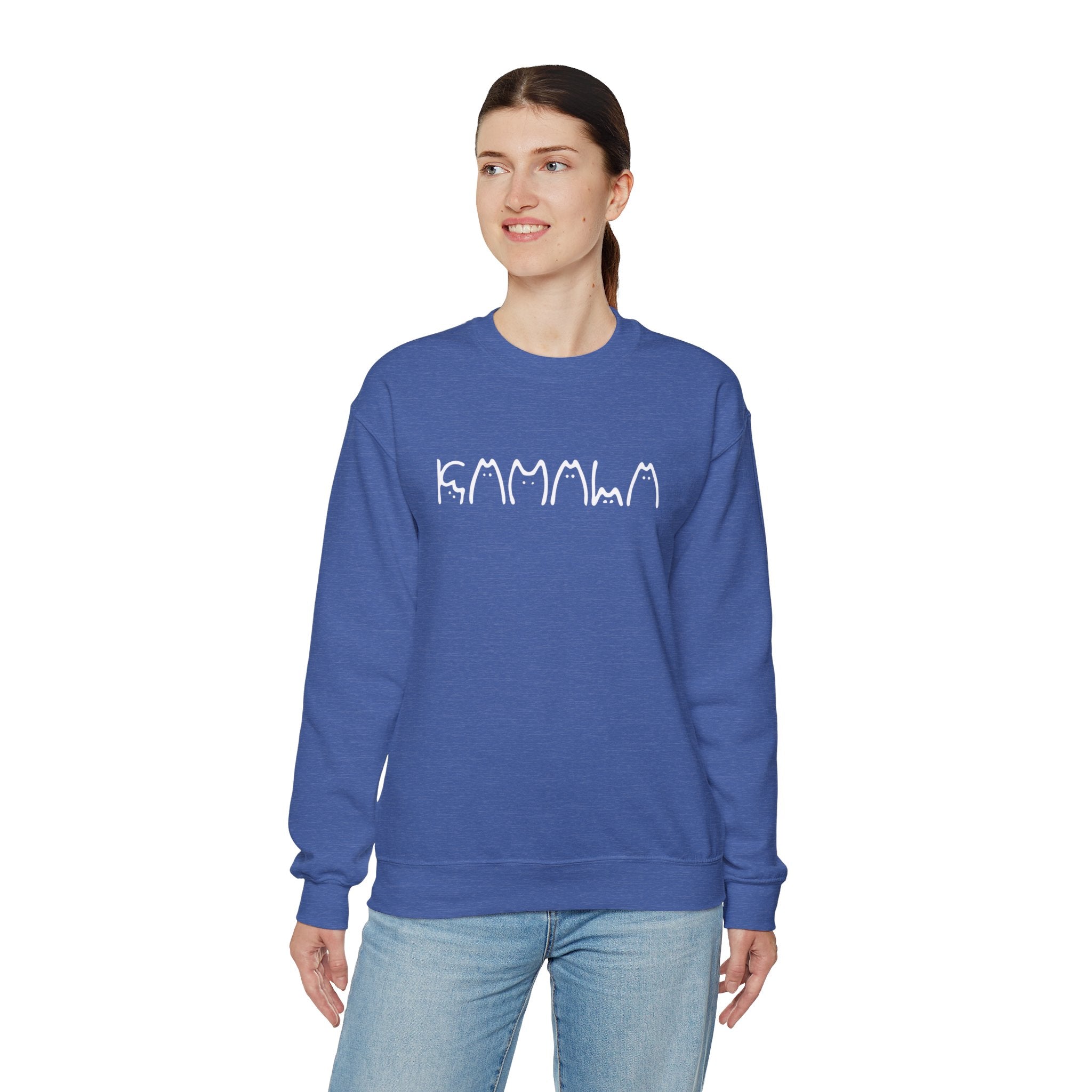 Kamala Cat Letters Cat Lady Unisex Sweatshirt Kamala Harris