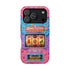 Candy Slot Machine iPhone Case, Sweet Fortune Casino Phone Cover, Colorful Candy Game Inspired MagSafe Compatible with Duel Layer Protection