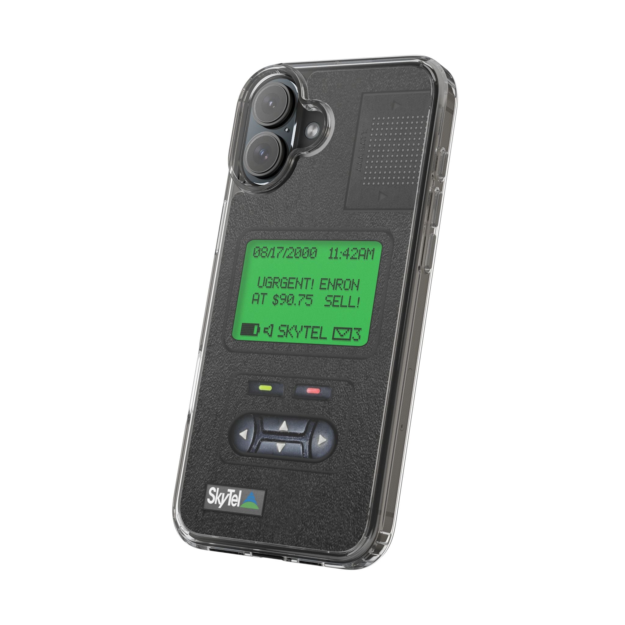 Pager Look Retro Phone Case for iPhone Beeper