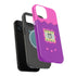 Virtual Pet Magnetic iPhone MagSafe Compatible Impact-Resistant Case Retro 90s