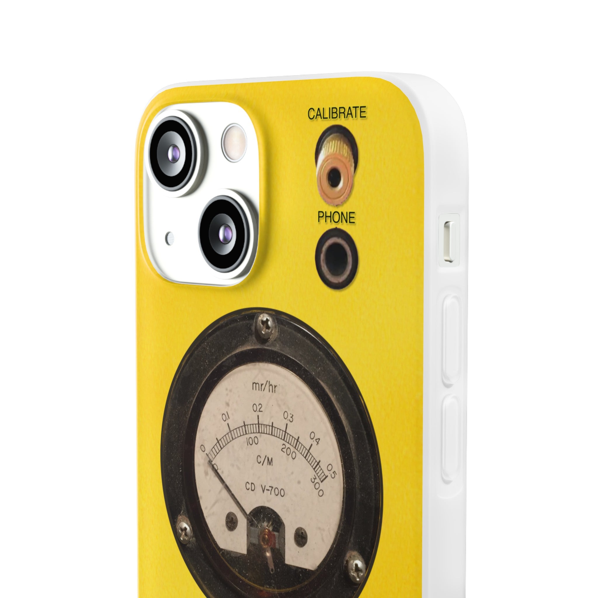 Fallout Geiger Counter Look iPhone Case 15 14 13 12 Pro Max Mini Plus