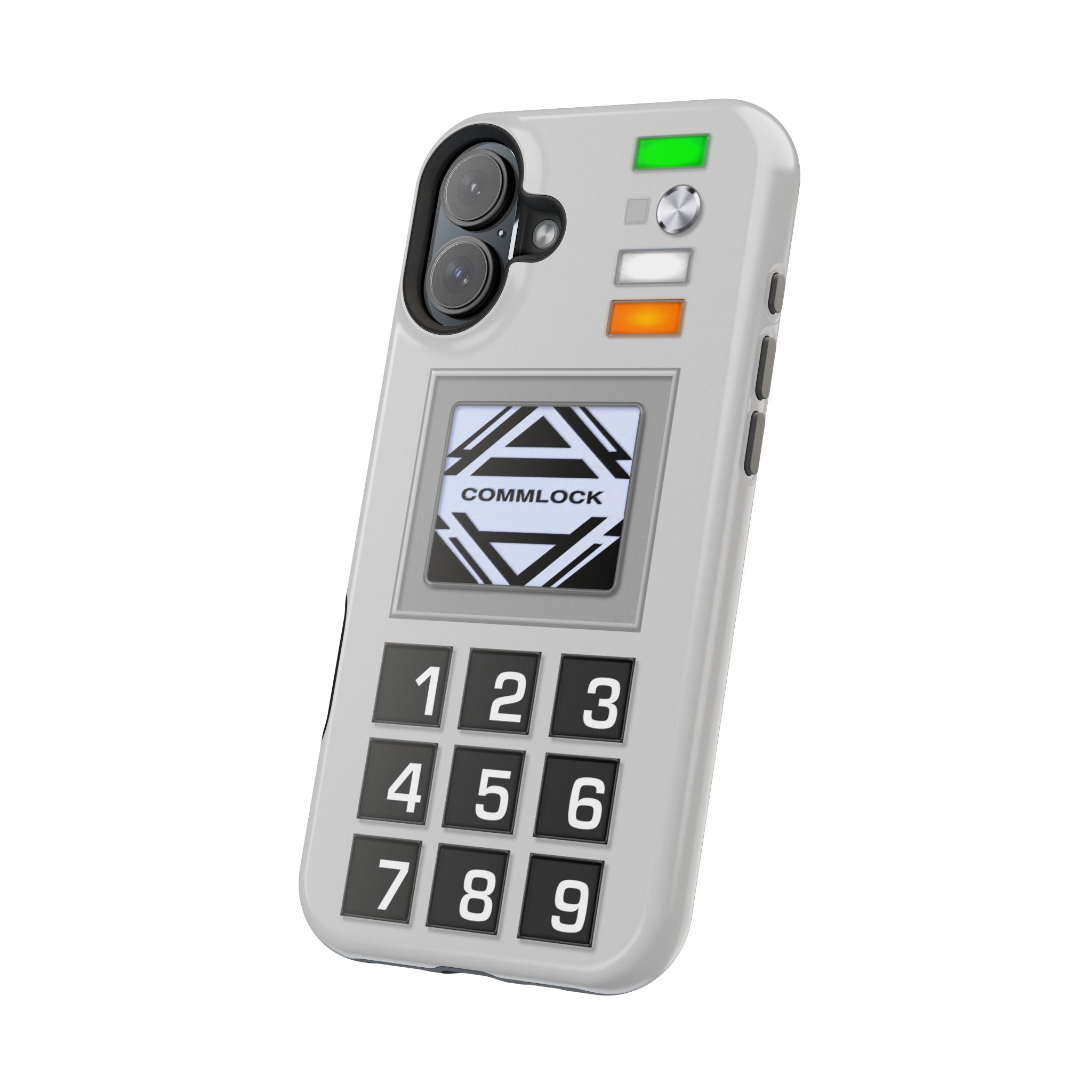 Space CommLock iPhone Case 1999 Prop MagSafe Magnetic 17 16 15 14 13 Pro Max Plus Mini Comlock