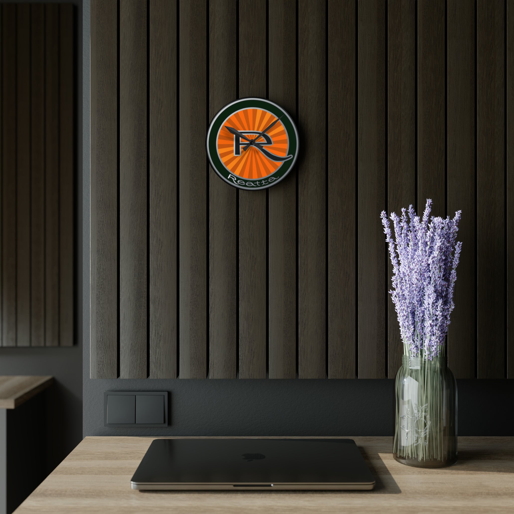 Reatta Acrylic Wall Clock