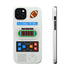 Retro Electronic Football Game Case for iPhone - Handheld Pocket LED Vintage Look - Tech Gift 17 16 15 14 13 Max Plus - MagSafe Compatible
