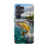 Walleye Fishing Fish Phone Case MagSafe Compatible for iPhone & Samsung Galaxy | Walleye Fisherman Gift | Dual Layer Tough Case