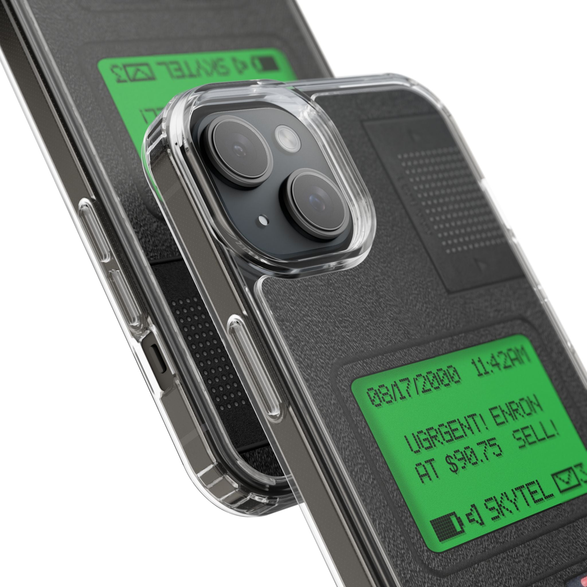 Pager Look Retro Phone Case for iPhone Beeper