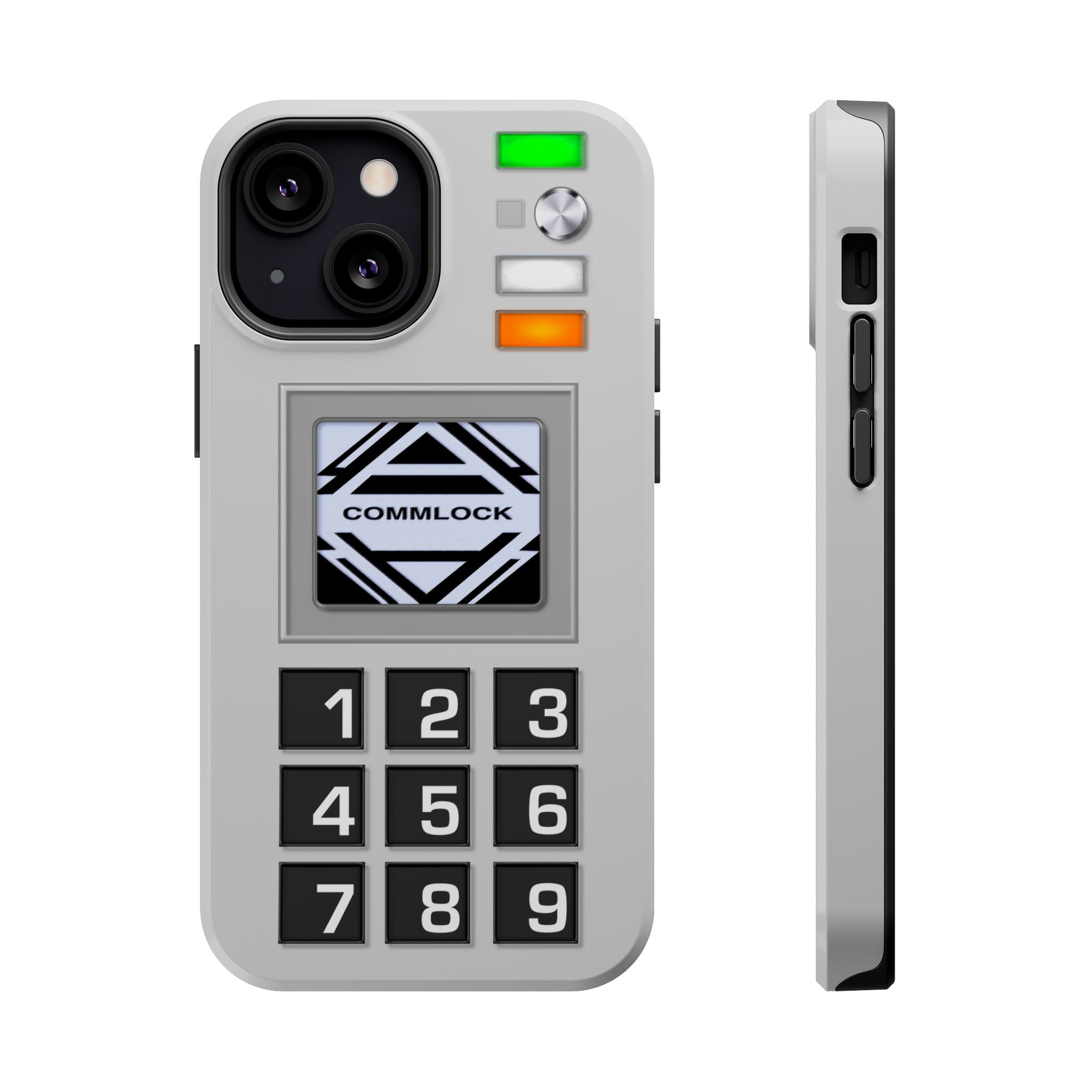 Space CommLock iPhone Case 1999 Prop MagSafe Magnetic 17 16 15 14 13 Pro Max Plus Mini Comlock