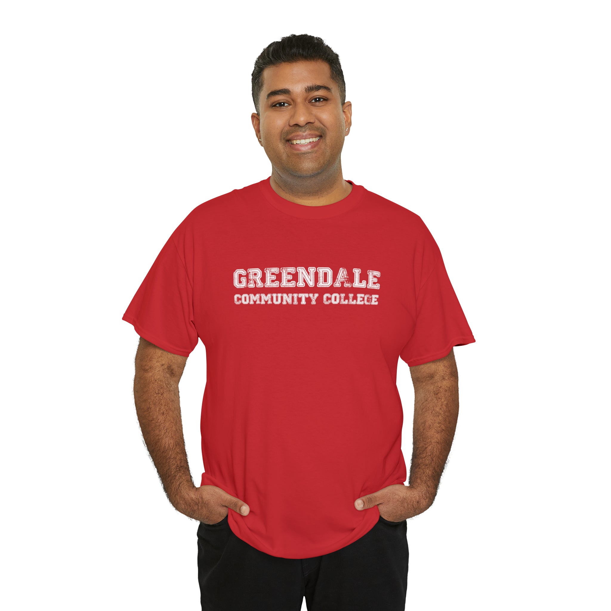 Greendale Community College Unisex Heavy Cotton Tee