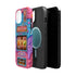Candy Slot Machine iPhone Case, Sweet Fortune Casino Phone Cover, Colorful Candy Game Inspired MagSafe Compatible with Duel Layer Protection