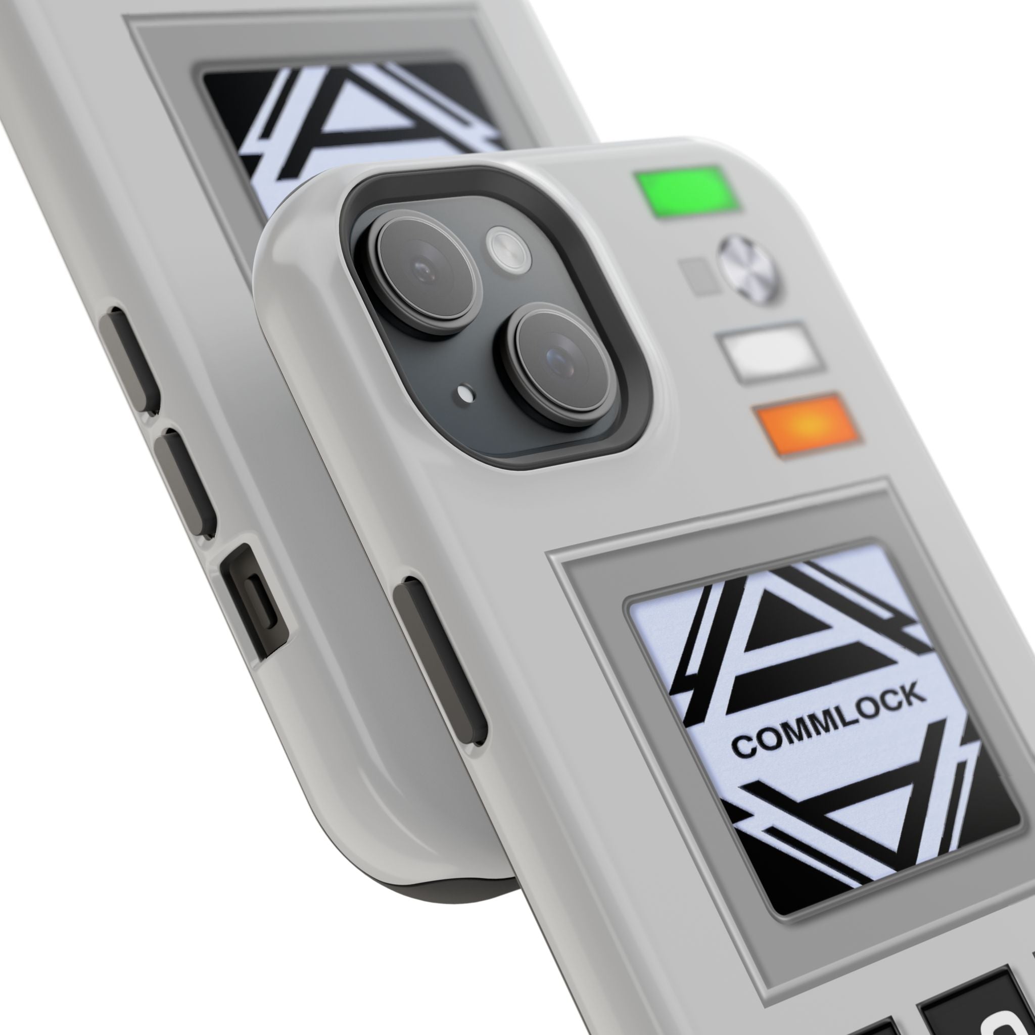 Space CommLock iPhone Case 1999 Prop MagSafe Magnetic 17 16 15 14 13 Pro Max Plus Mini Comlock