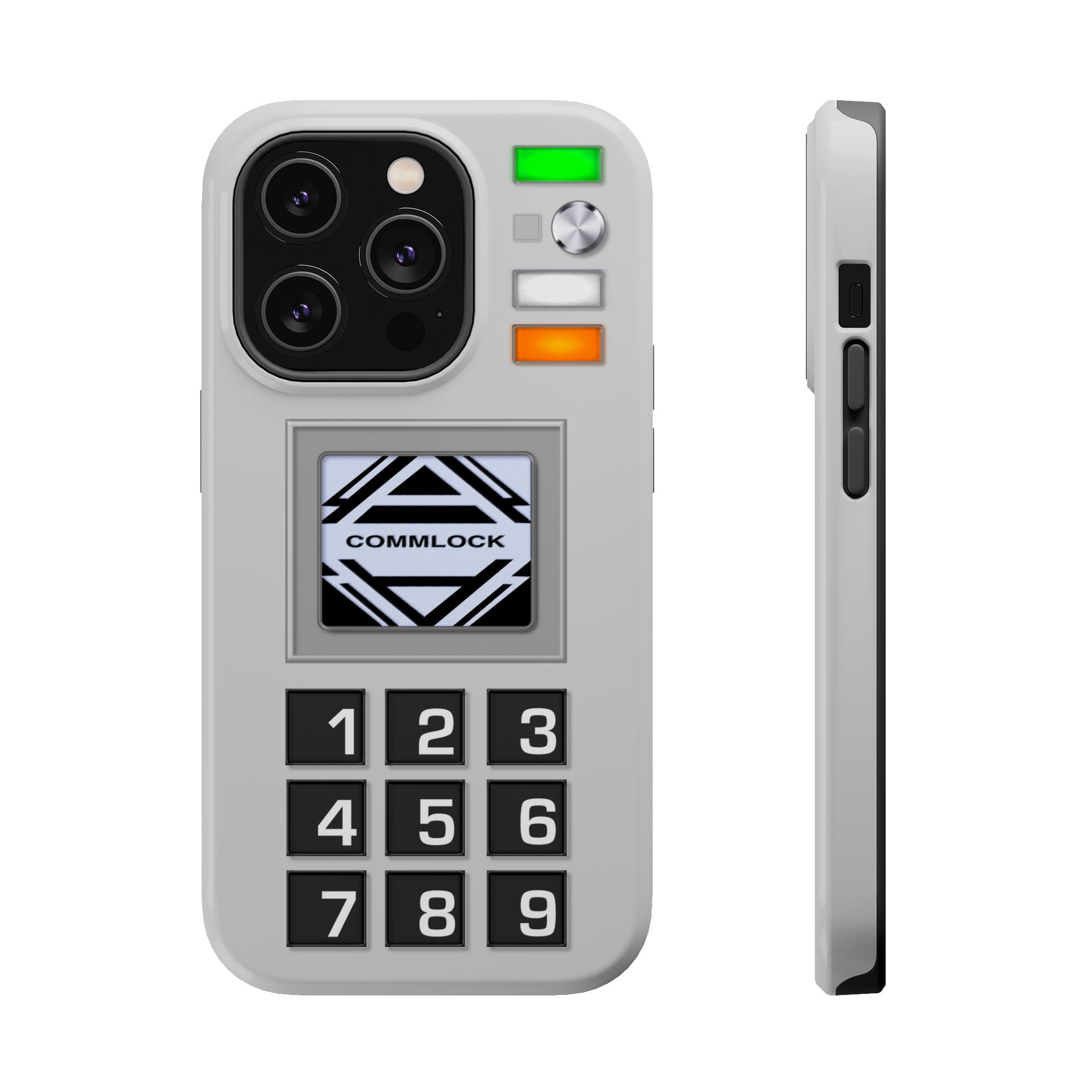 Space CommLock iPhone Case 1999 Prop MagSafe Magnetic 17 16 15 14 13 Pro Max Plus Mini Comlock
