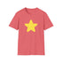 Steven Yellow Star Unisex Softstyle T-Shirt Salmon Pink Costume Shirt