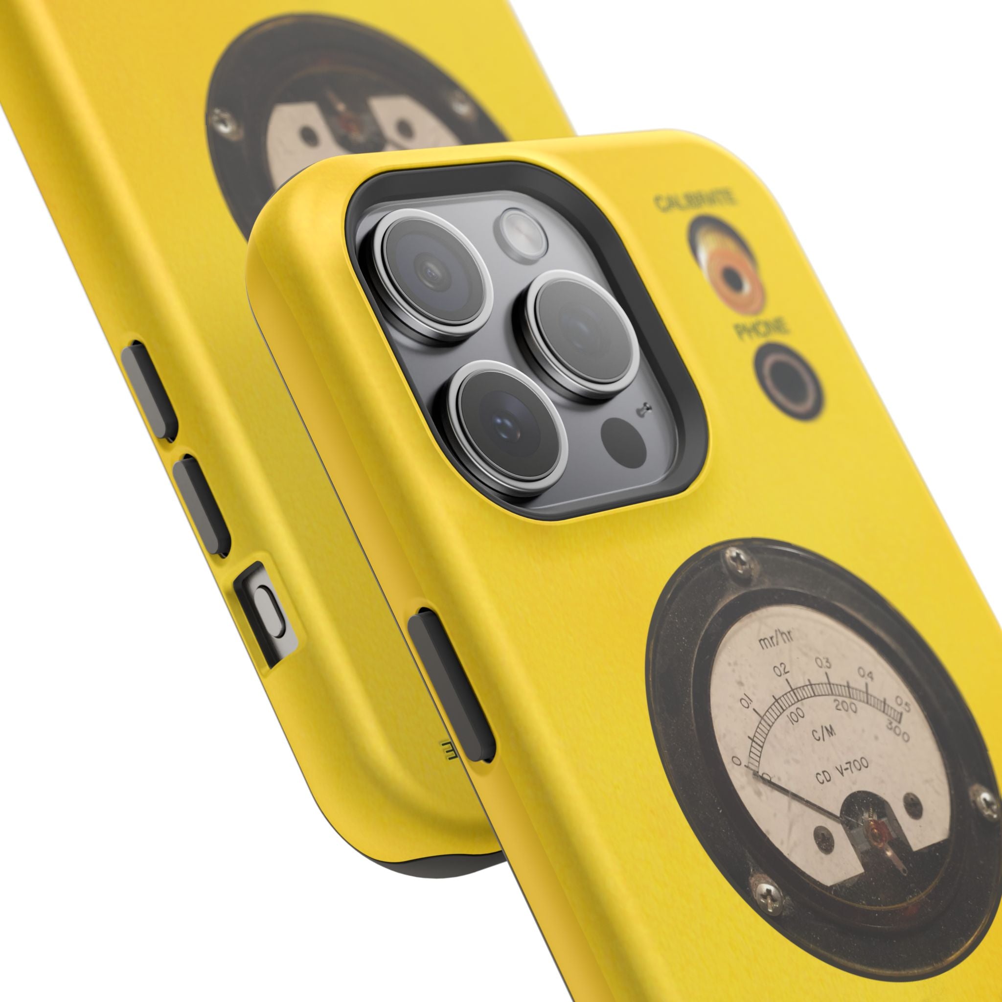 Fallout Geiger Counter Look iPhone Case 16 15 14 13 Magnetic Impact-Resistant