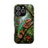 Panther Chameleon Phone Case, MagSafe iPhone 14-17 & Samsung Galaxy S26 Case, Colorful Reptile Rainforest Wildlife Gift