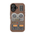 Reel To Reel Tape Deck Retro iPhone MagSafe Phone Case Max Pro Plus 17 16 15 14 13