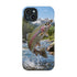 Rainbow Trout Fishing Fish Phone Case MagSafe Compatible for iPhone & Samsung Galaxy | Trout Fisherman Gift | Dual Layer Tough Case