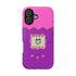 Virtual Pet Magnetic iPhone MagSafe Compatible Impact-Resistant Case Retro 90s