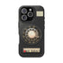 Multi Line Office Desk Phone Look MagSafe iPhone Case - Retro Rotary Dial Phone