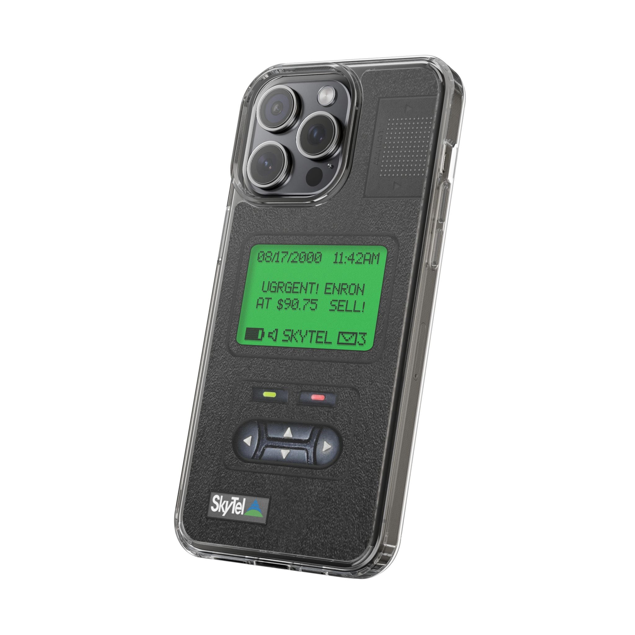 Pager Look Retro Phone Case for iPhone Beeper