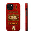 Lucky Cat Slot Machine iPhone Case - MagSafe Compatible - Maneki Neko