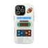 Retro Electronic Football Game Case for iPhone - Handheld Pocket LED Vintage Look - Tech Gift 17 16 15 14 13 Max Plus - MagSafe Compatible