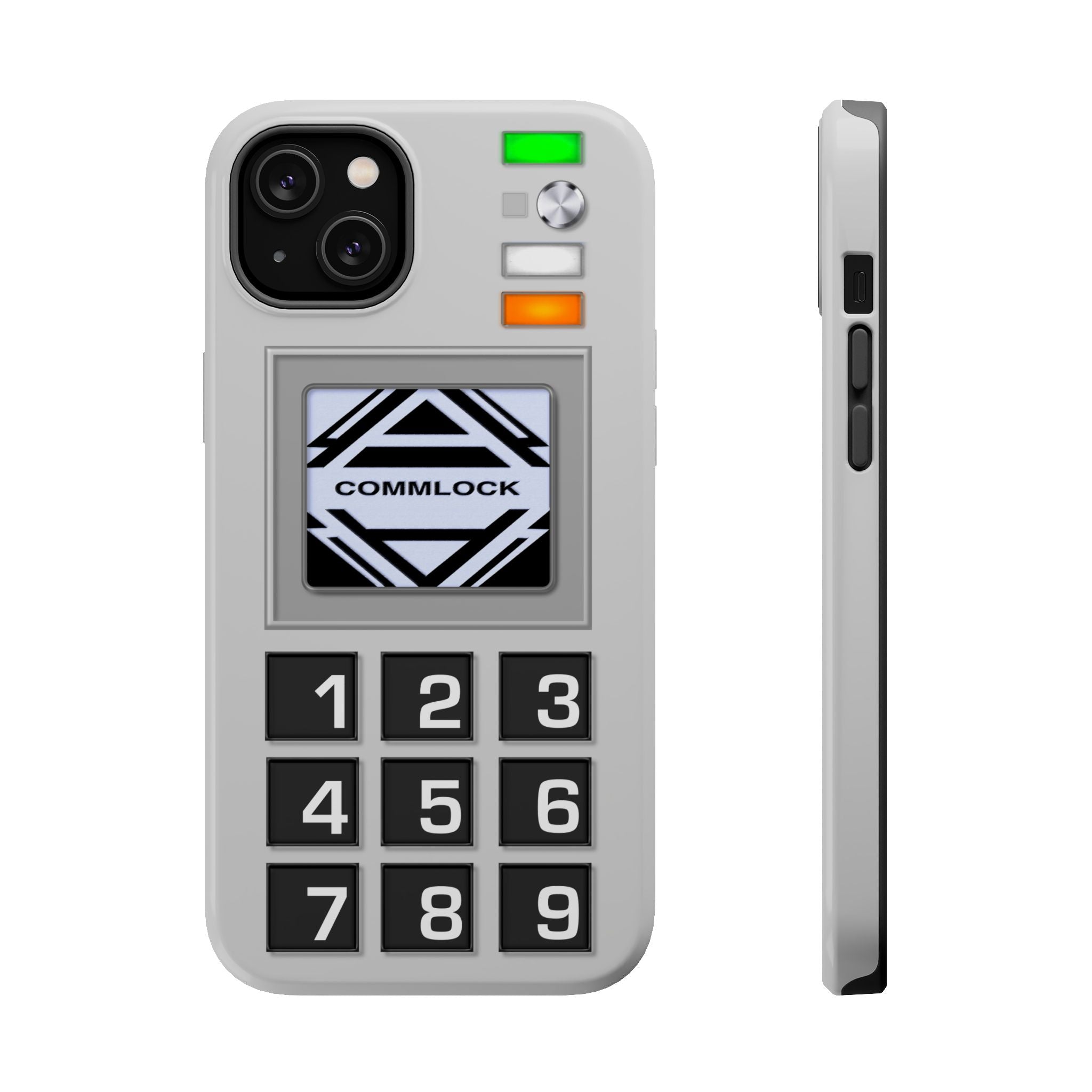 Space CommLock iPhone Case 1999 Prop MagSafe Magnetic 17 16 15 14 13 Pro Max Plus Mini Comlock