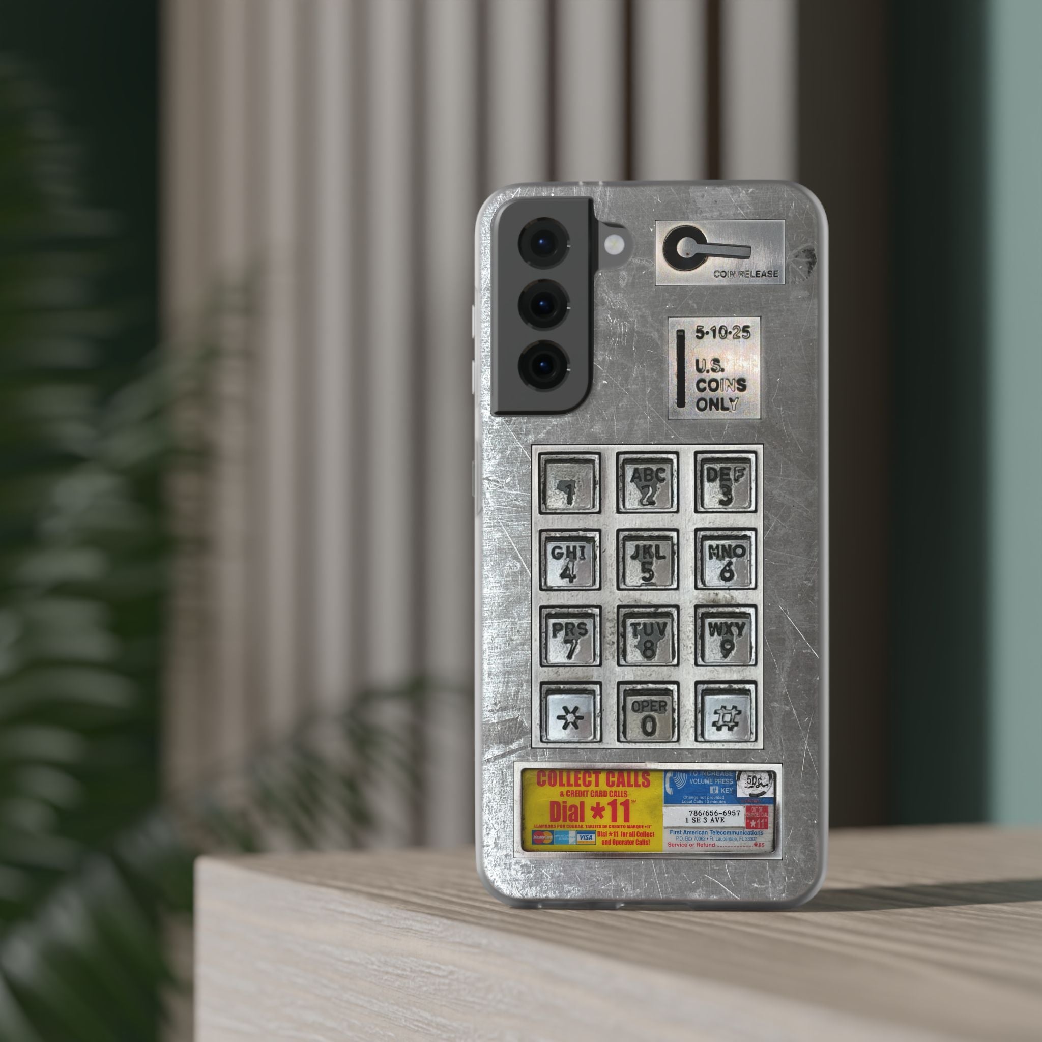 Payphone Retro Tech Case for Samsung Galaxy