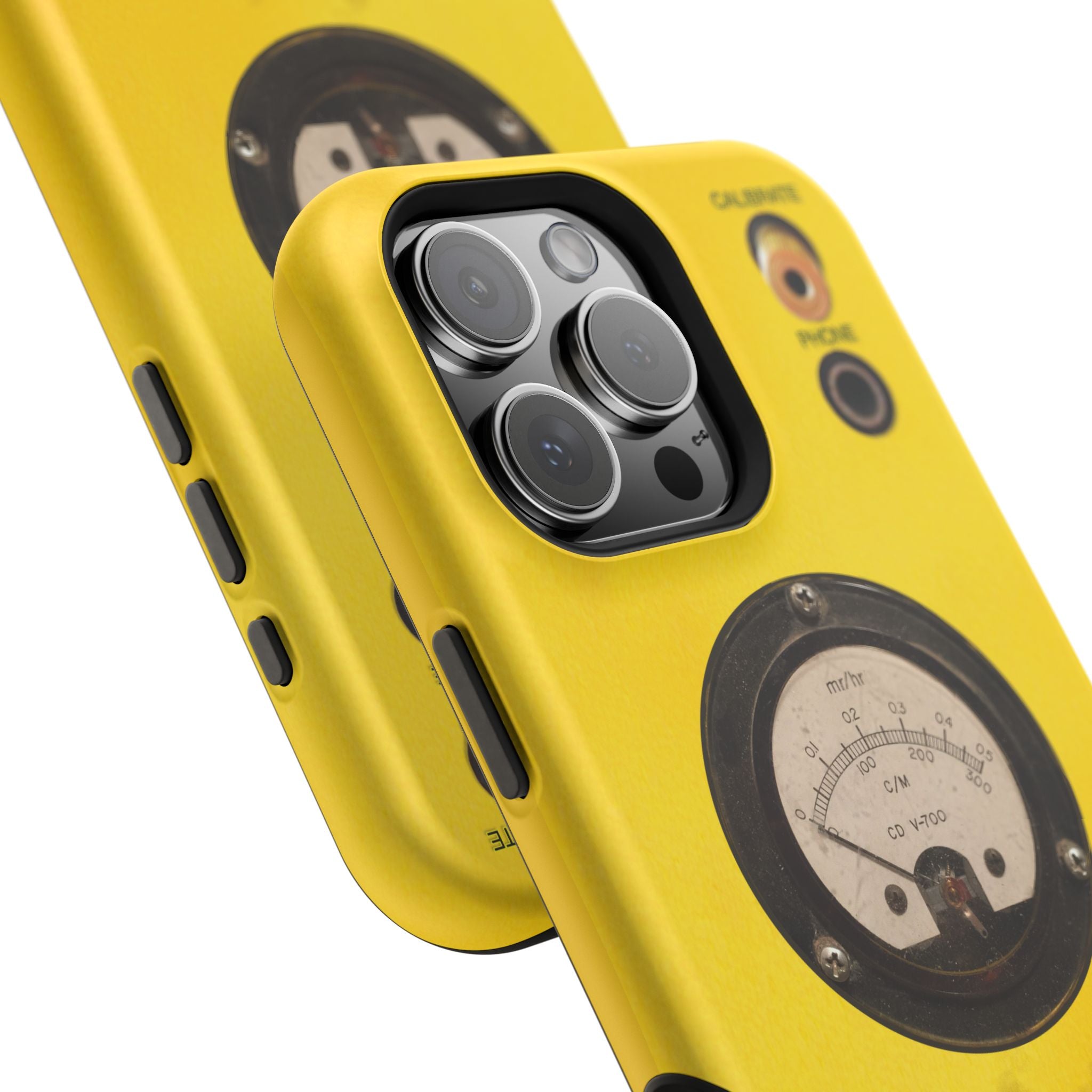 Fallout Geiger Counter Look iPhone Case 16 15 14 13 Magnetic Impact-Resistant