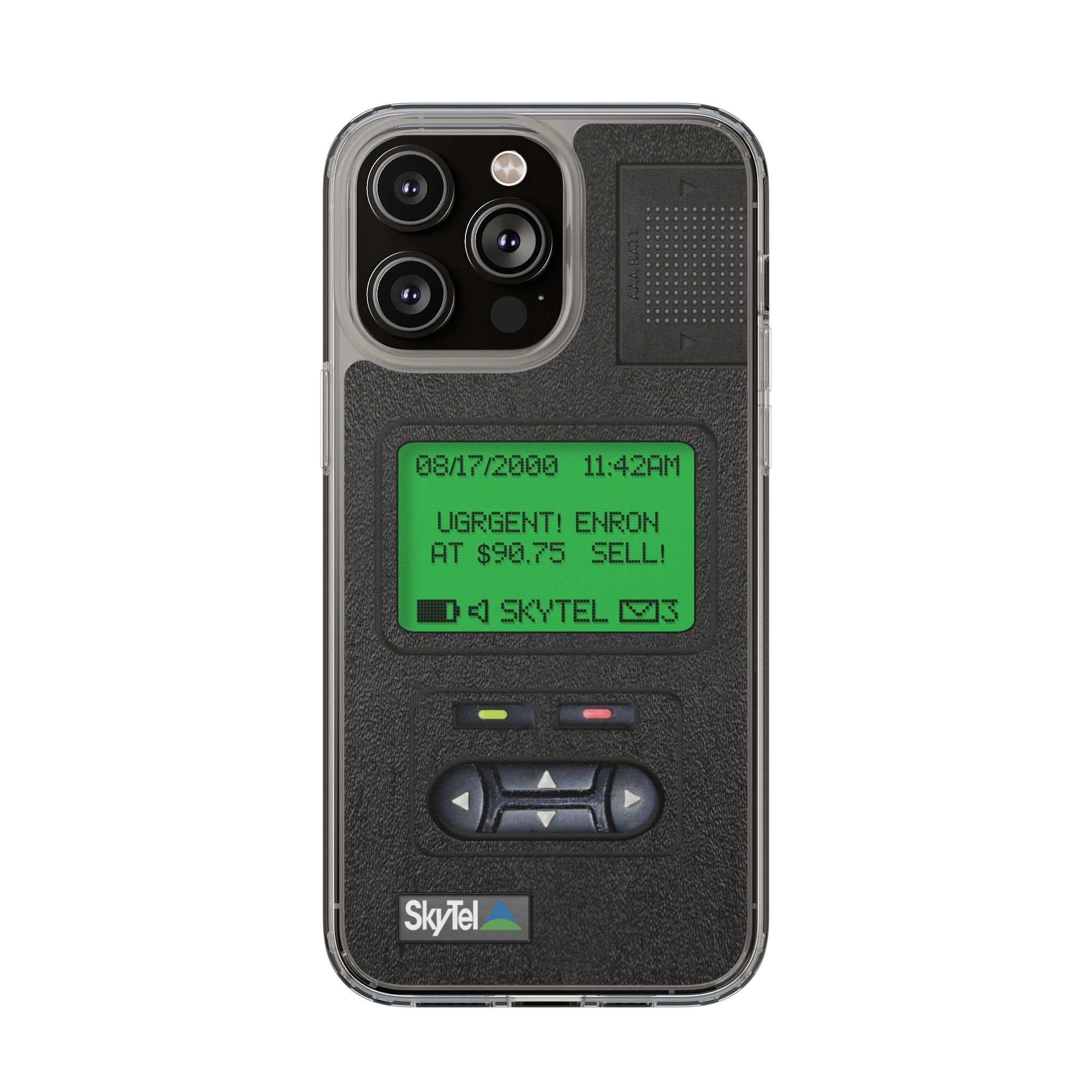 Pager Look Retro Phone Case for iPhone Beeper