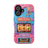 Candy Slot Machine iPhone Case, Sweet Fortune Casino Phone Cover, Colorful Candy Game Inspired MagSafe Compatible with Duel Layer Protection