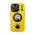 Geiger Counter Look iPhone Case 17 16 15 14 13 MagSafe Compatible Impact-Resistant Phone