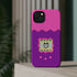Virtual Pet Magnetic iPhone MagSafe Compatible Impact-Resistant Case Retro 90s