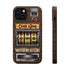 Vintage Slot Machine Phone Case, MagSafe Compatible, Retro Mechanical Casino Tech, Gambler Gift - Duel Layer Impact Protection