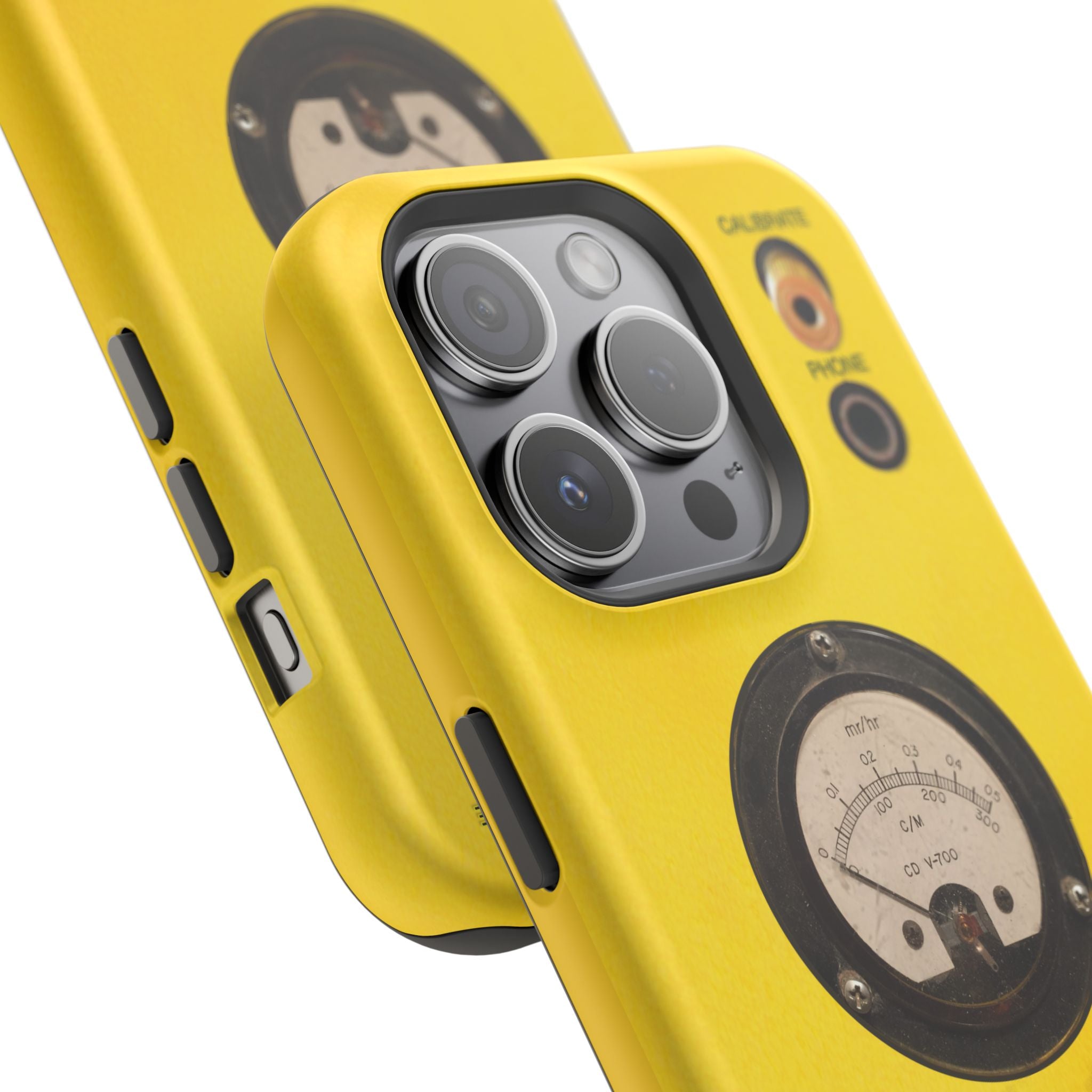 Fallout Geiger Counter Look iPhone Case 16 15 14 13 Magnetic Impact-Resistant