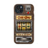 Vintage Slot Machine Phone Case, MagSafe Compatible, Retro Mechanical Casino Tech, Gambler Gift - Duel Layer Impact Protection